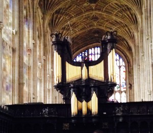 Kings College organ pipes